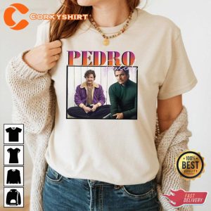 Pedro Pascal Signatures Actor Pedro Pascal Fans Gift Tribute T-Shirt