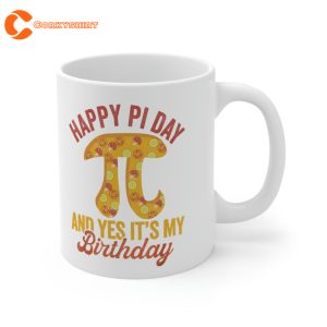 Pi Day March 14th Birthday Gift Mug