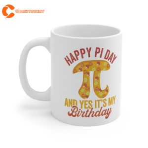 Pi Day March 14th Birthday Gift Mug 2