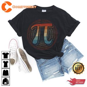 Pi Day Math Teacher Crewneck Shirt