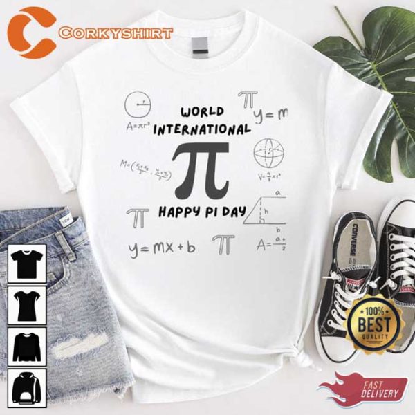 Pi International Day Math Love Shirt