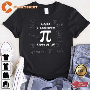Pi International Day Math Love Shirt