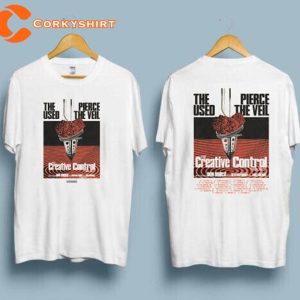 Pierce The Veil The Used Tour 2023 Creative Control Unisex T-shirt