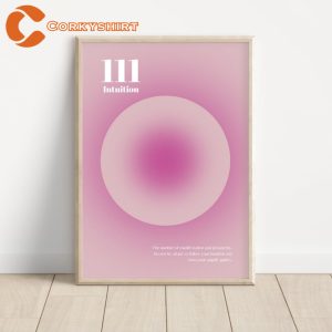 Pink Aura Poster Set of 3 Affirmation Poster4