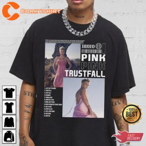 Pink Trustfall New Album Vintage Bootleg Inspired Shirt 3