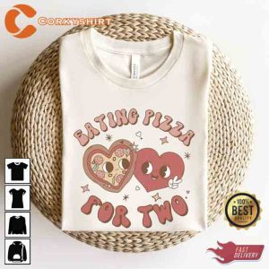 Pregnant Valentine Shirt Eating For Two Shirt