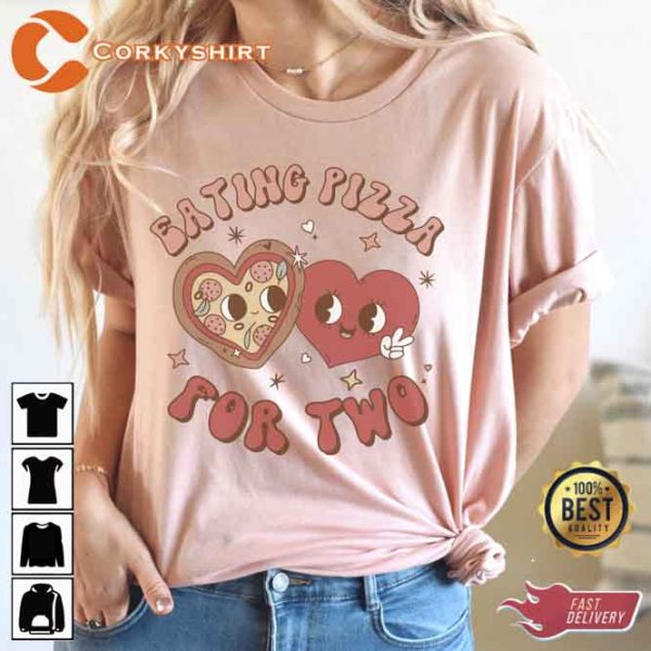 Pregnant Valentine Shirt Eating For Two Shirt