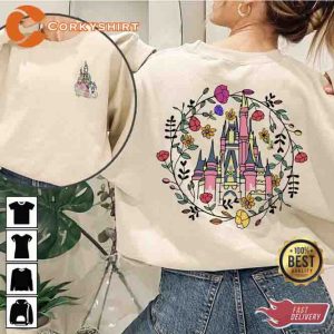 Princess Cinderella Castle T-shirt4