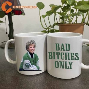 Princess Diana Wearing Philadelphia Eagles Coat Mug