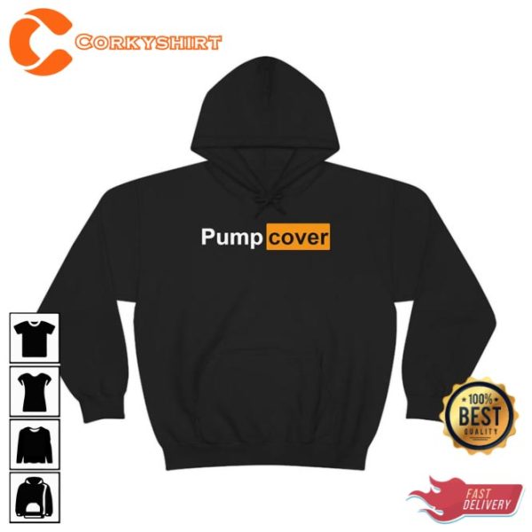 Pump Cover Funny Unisex PrnHub Parody Funny Hoodie