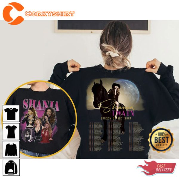 Queen Of Me Tour Shirt Gift for Shania Twain Fan