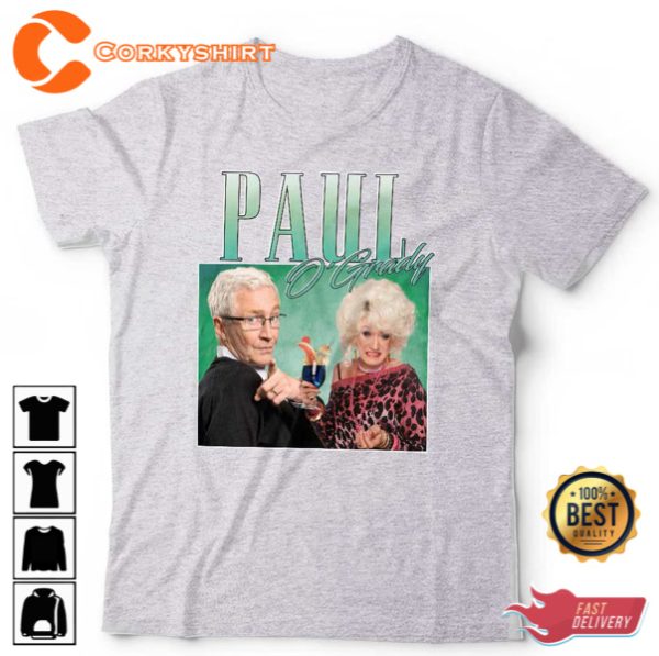 RIP Paul O’Grady Lily Savage Thank For The Memories Vintage T shirt