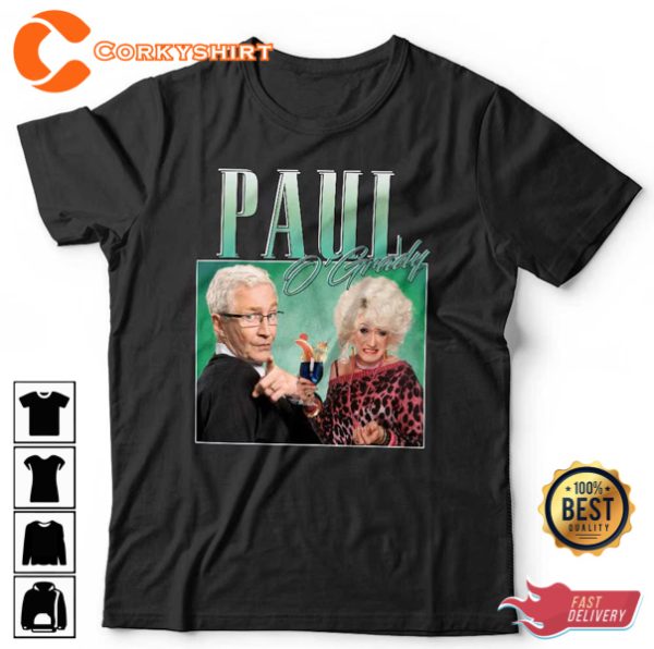 RIP Paul O’Grady Lily Savage Thank For The Memories Vintage T shirt