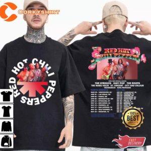 Red Hot Chili Peppers 2023 Tour Date Music Concert Fan GIft T-Shirt