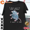 Remy Ratatouille Disney Rat Dont Want To Cook Anymore Unisex T-shirt