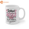 Retired 2023 Funny Retirement Gifts For Women 2023 Cute Pink Mug
