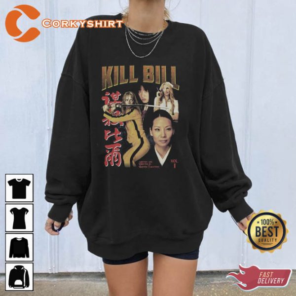 Revenge Bride Kill Bill Quentin Tarantino Movie Lover Gift T-shirt