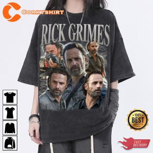 Rick Grimes Vintage Washed Sweatshirt