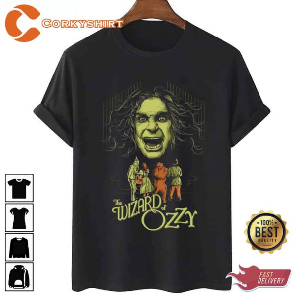 Rock And Roll Mad Man Ozzy Osbourne Tour Shirt