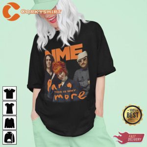 Rock Band Paramore Hayley Williams Pullover Paramore North America Tour 2023 Shirt