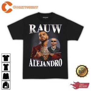 Rock Music Rauw Alejandro Word Tour T-Shirt
