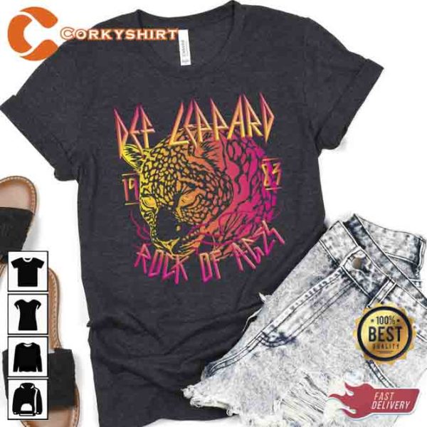 Rock of Ages Def Leppard Music Concert Unisex T-Shirt