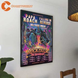 Rockzilla The Second Leg Tour 2023 Poster
