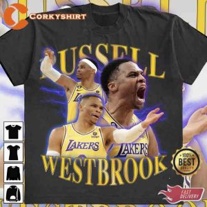 Russell Westbrook Basketball Player T-Shirt Design
