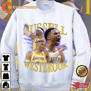 Russell Westbrook Basketball Player T-Shirt Design