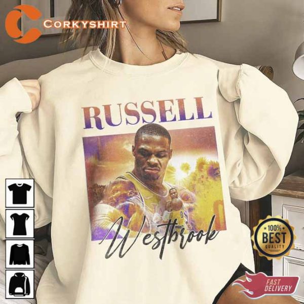 Russell Westbrook Los Angeles Clippers Vintage Shirt