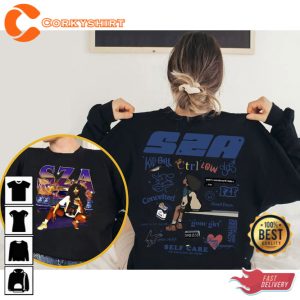 SZA SOS Full Tracklist Gift for Fans Unisex Shirt