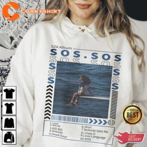 SZA SOS Full Tracklist Top Album Billboard Music 2023 Shirt