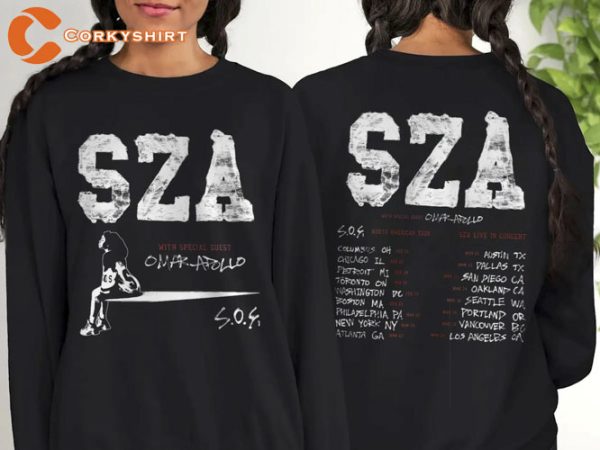 SZA The Sos North America Tour 2023 Unisex T-shirt