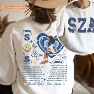 SZA Tour 2023 Shirt S.O.S Album Tee