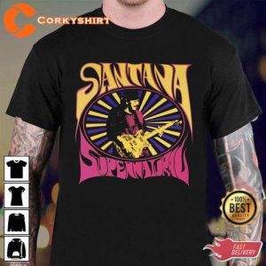 Santana Supernatural Tour Summer 2023 Unisex T-Shirt