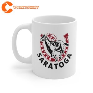 Saratoga Horse Racing Coffee Mug