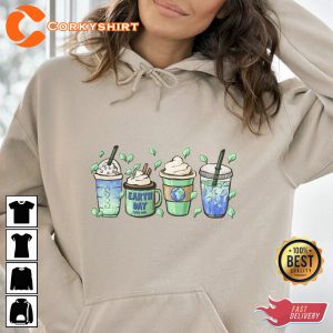 Save The Planet Earth Day Coffee Sweatshirt