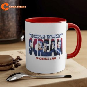 Scream Movie Mug Dont Answer The Phone Dont Open The Door