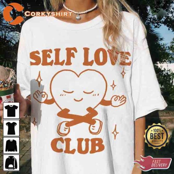 Seft Love Cute Mental Health T-shirt