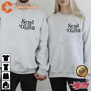 Send It To Darrell Crewneck Sweatshirt