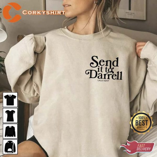 Send It To Darrell Crewneck Sweatshirt