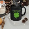 Shamrock Always Lucky St Patricks Day Coffee Mug
