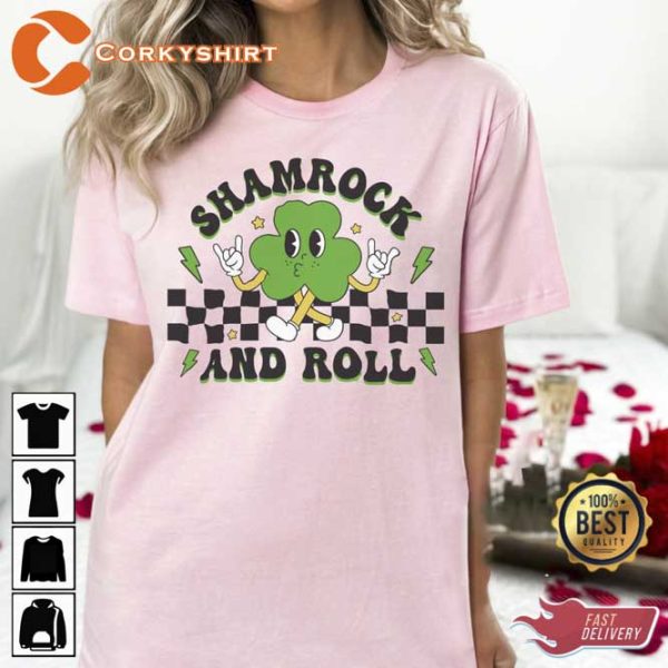 Shamrock and Roll Saint T-Shirt