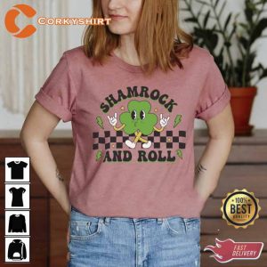 Shamrock and Roll Saint T-Shirt