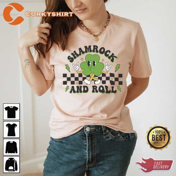 Shamrock and Roll Saint T-Shirt