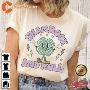 Shamrock and Roll St Patrick's Day Shirt