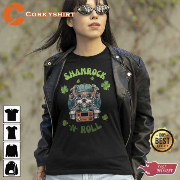 Shamrock n Roll St Patricks Day Shirt