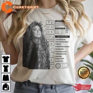 Shania Twain Tracklist Song Vintage Unisex Shirt