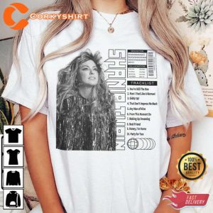 Shania Twain Tracklist Song Vintage Unisex Shirt 4