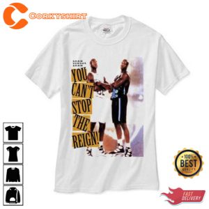 Shaq vs Shaquille O’neal Shirt Jordan Retro Magic Bird Barkley T-Shirt